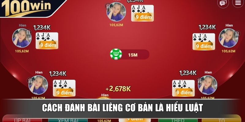 Cách đánh bài Liêng cơ bản là hiểu luật Cách đánh bài Liêng cơ bản là hiểu luật