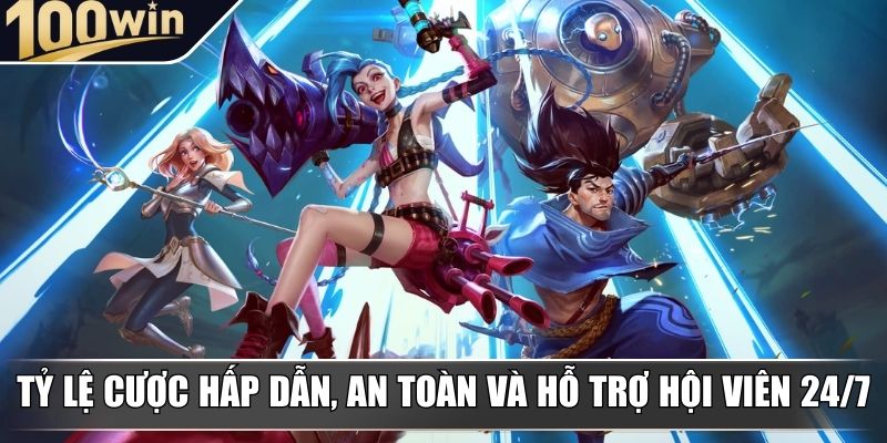 Tỷ lệ cược hấp dẫn, an toàn và hỗ trợ hội viên 24/7 Tỷ lệ cược hấp dẫn, an toàn và hỗ trợ hội viên 24/7